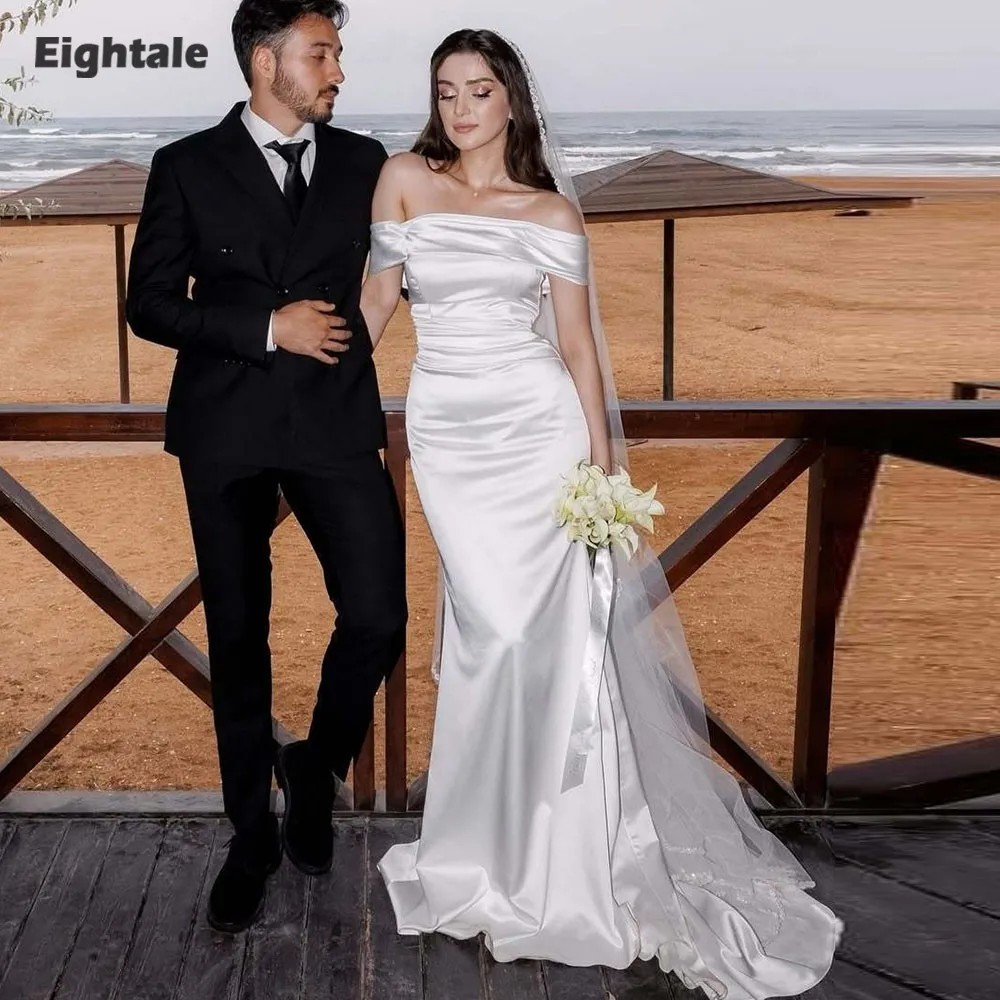 Eighale ο  巹 Strapless ĸ  ȭƮ ̺ ƾ  ξ ź  Vestidos De Novia